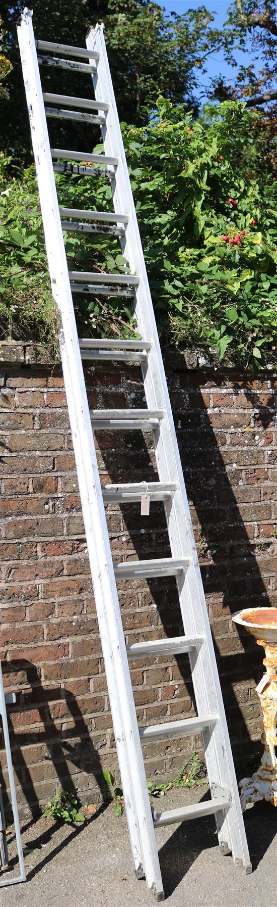 Abro metal 2 section ladder(-)